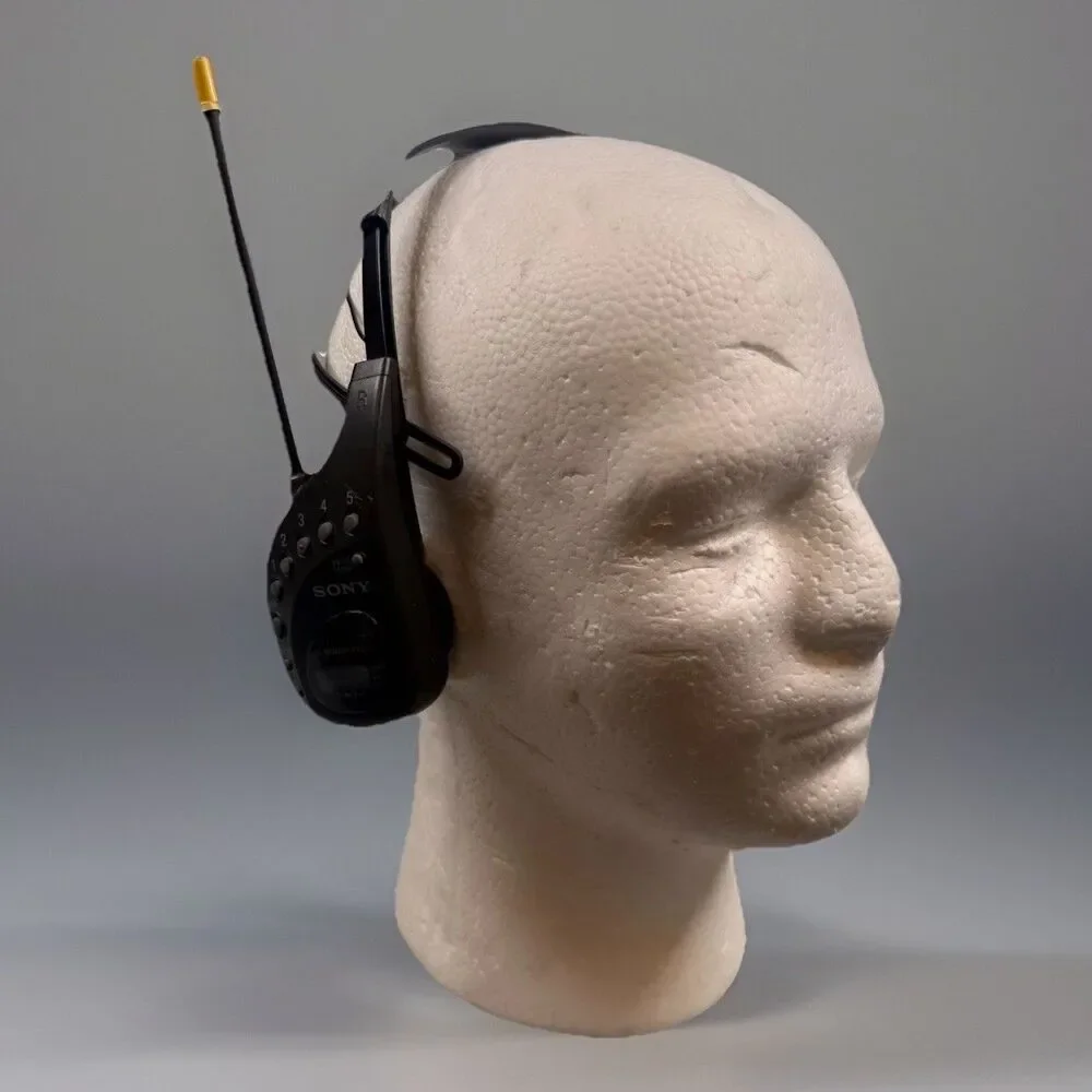 [メンテ可動品]ソニー　sony walkman SRF-HM22 海外仕様 Sony Walkman SRF-HM22 FM AM Radio Headset PLL Synthesized Tested